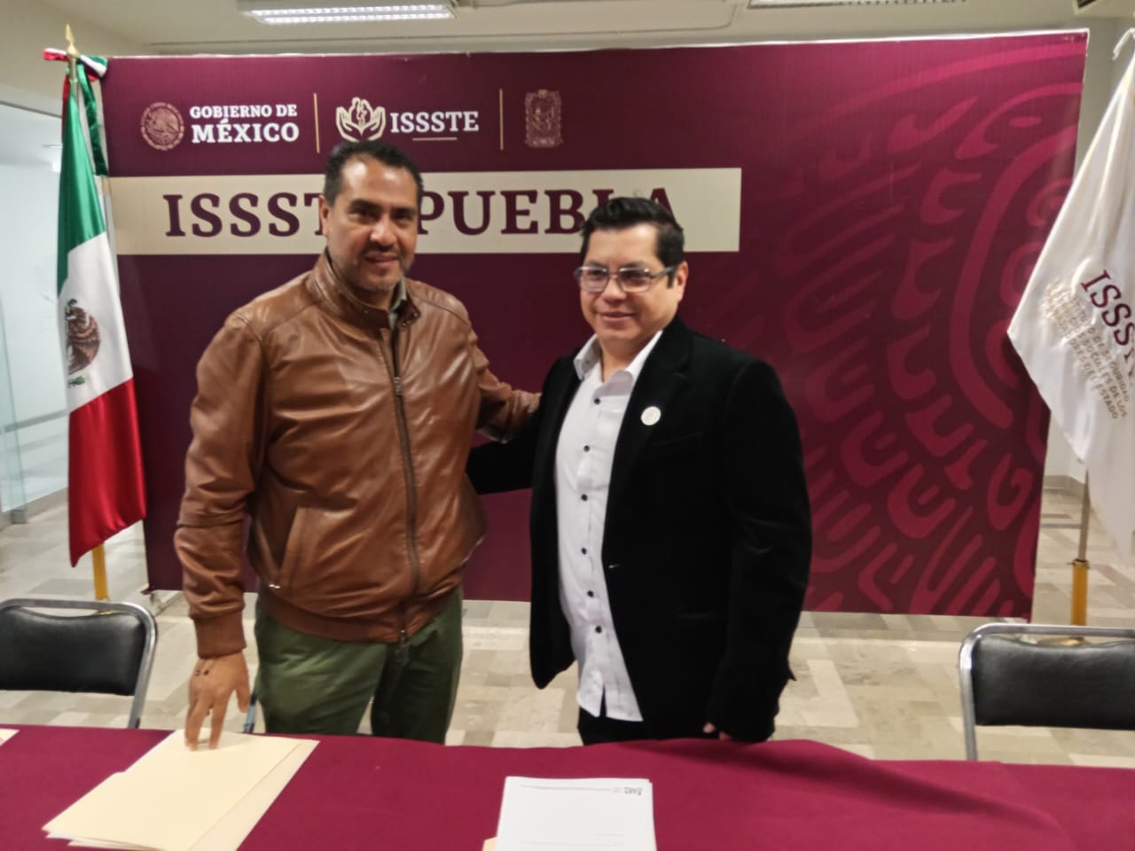 Plantean ISSSTE Puebla y Sección 23 del SNTE jornadas de trabajo en beneficio de 90 mil derechohabientes