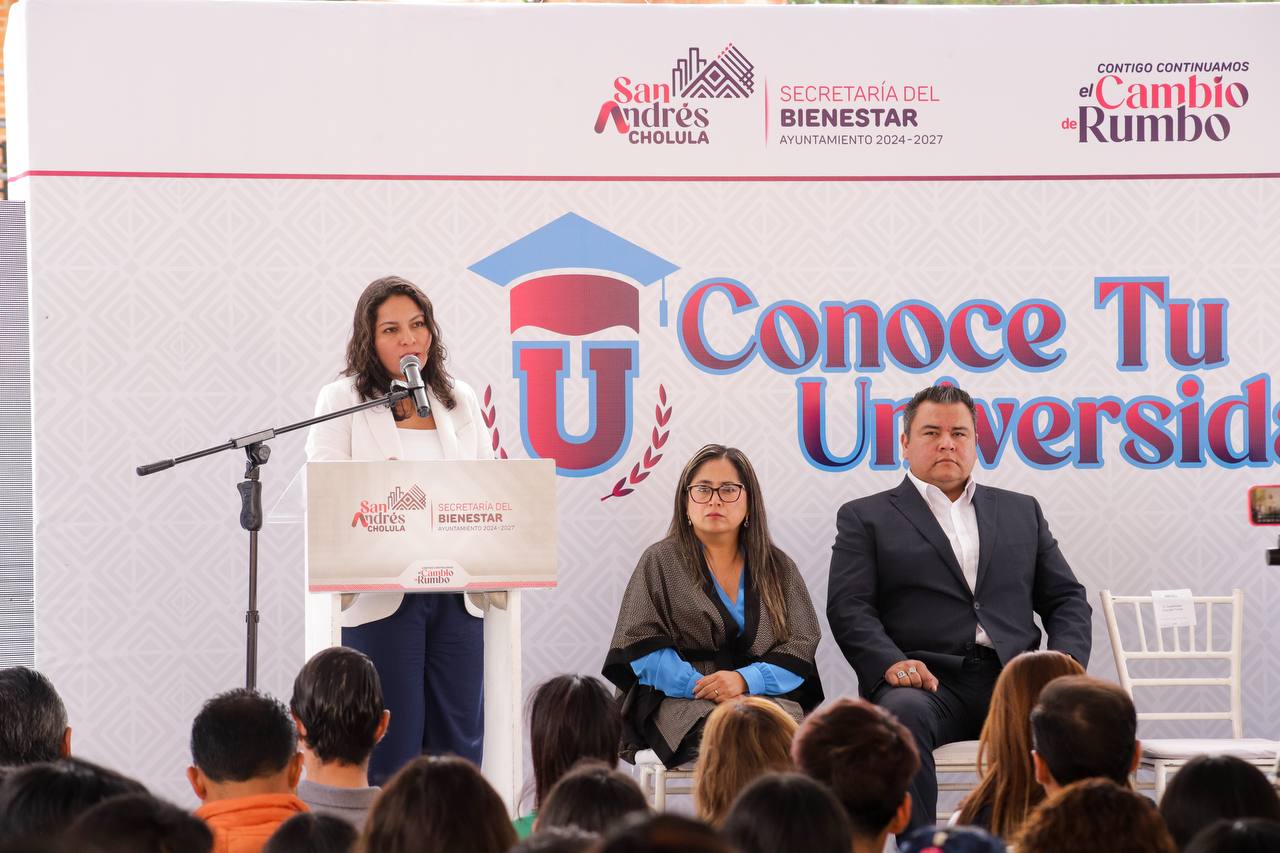 Fortalece Lupita Cuautle la educación en San Andrés Cholula con la feria «Conoce tu Universidad»