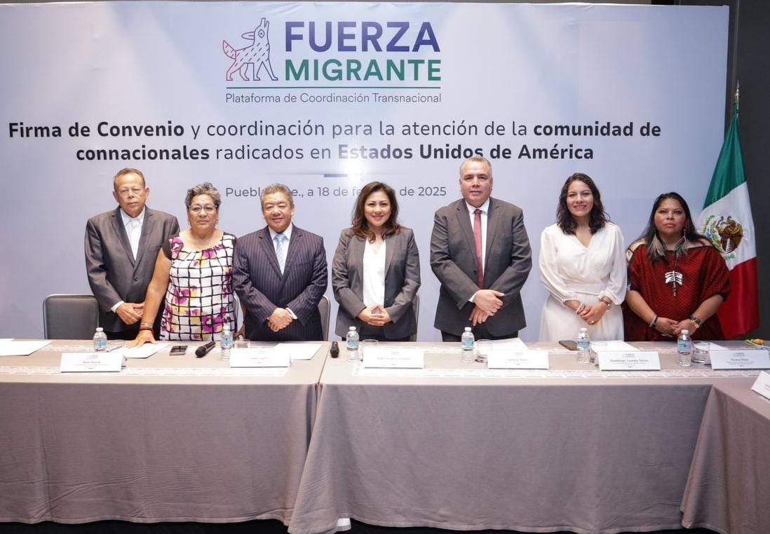 Firma de Convenio y coordinación para la atención de connacionales en Estados Unidos