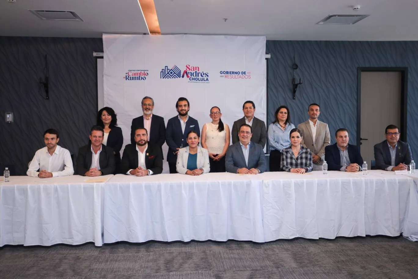 Unión entre Gobierno municipal y cámaras empresariales hacia mayor competitividad en San Andrés Cholula»