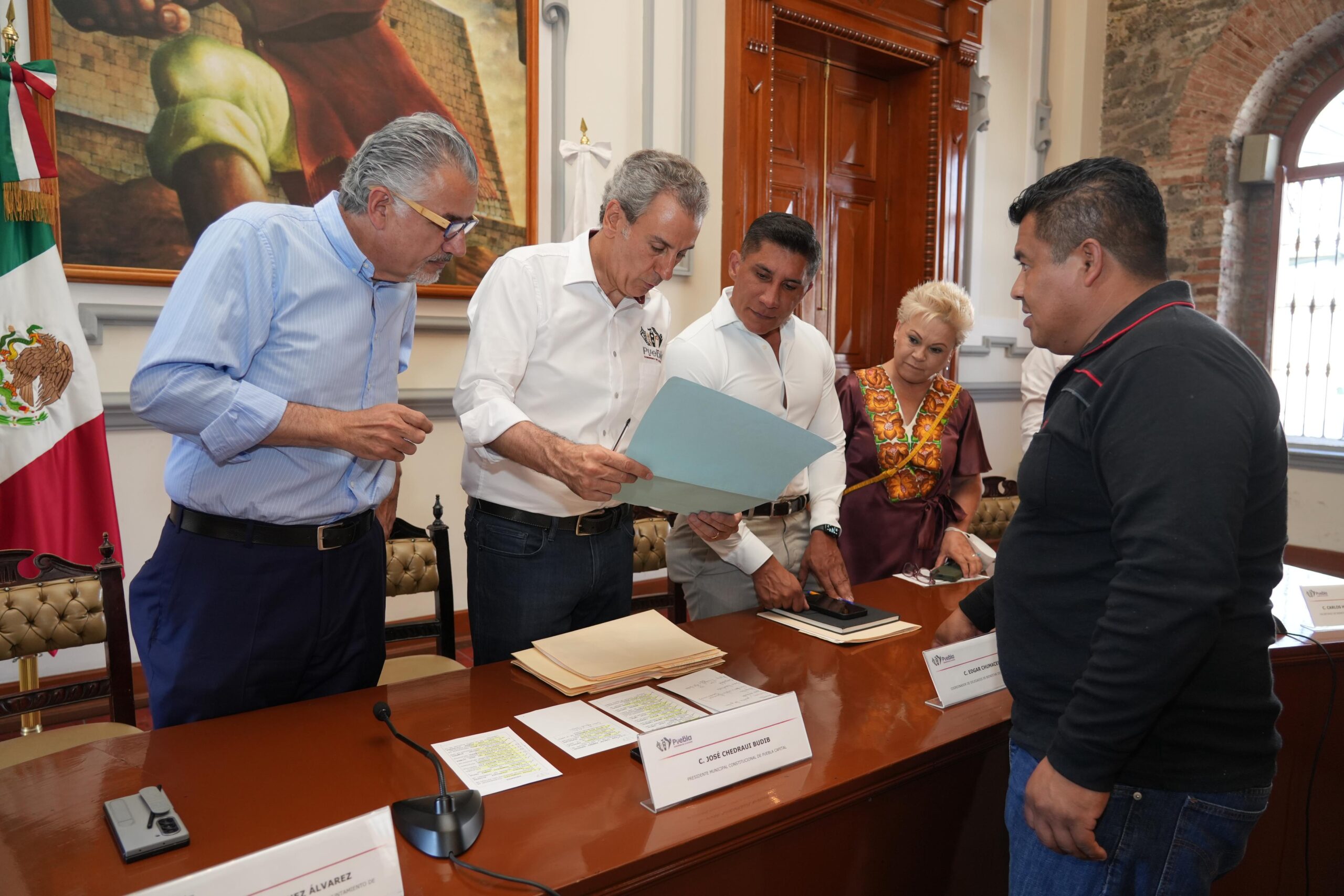 Reciben Gobiernos de la Ciudad y Estatal propuestas de proyectos para detonar en juntas auxiliares