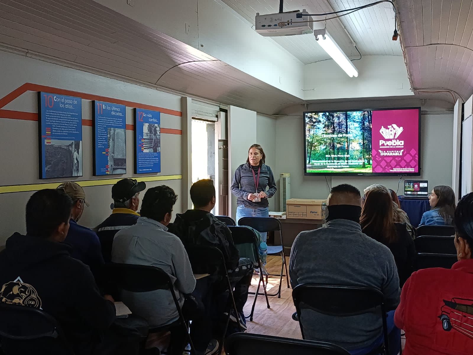 El Gobierno de la Ciudad brindó curso de capacitación a la Red de Arboristas poblana