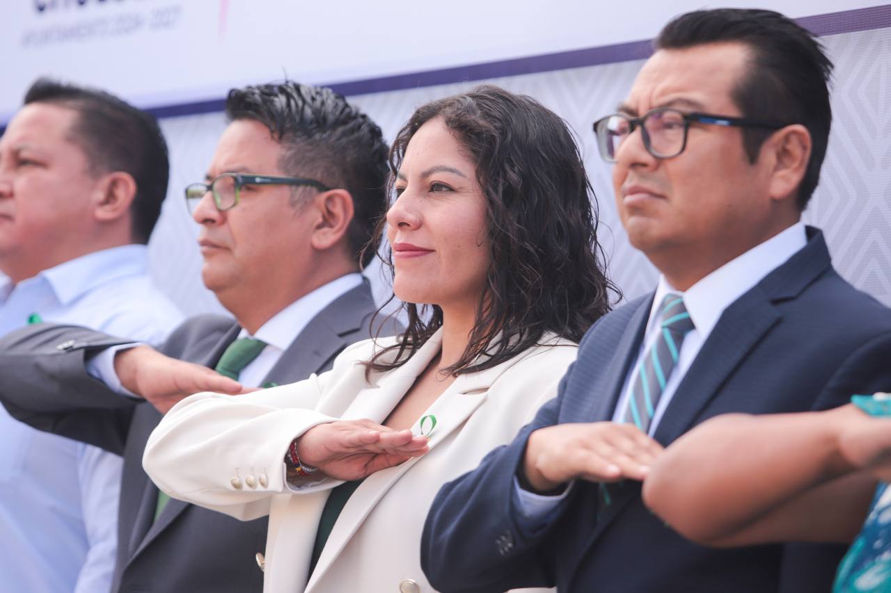 Impulsa Lupita Cuautle valores cívicos y conciencia ambiental