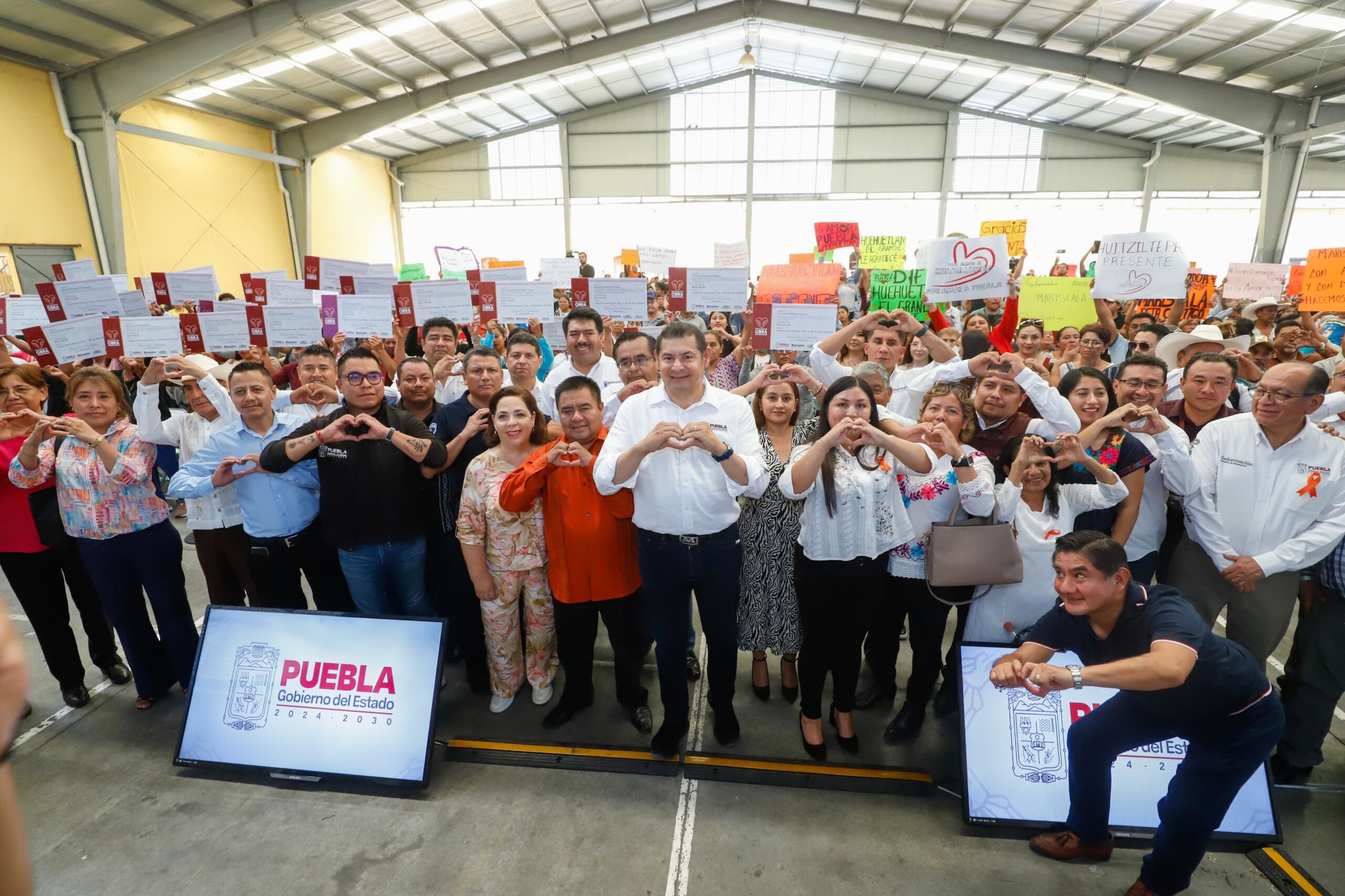 Con obra comunitaria Gobierno de Puebla detona desarrollo en Tepexi de Rodríguez