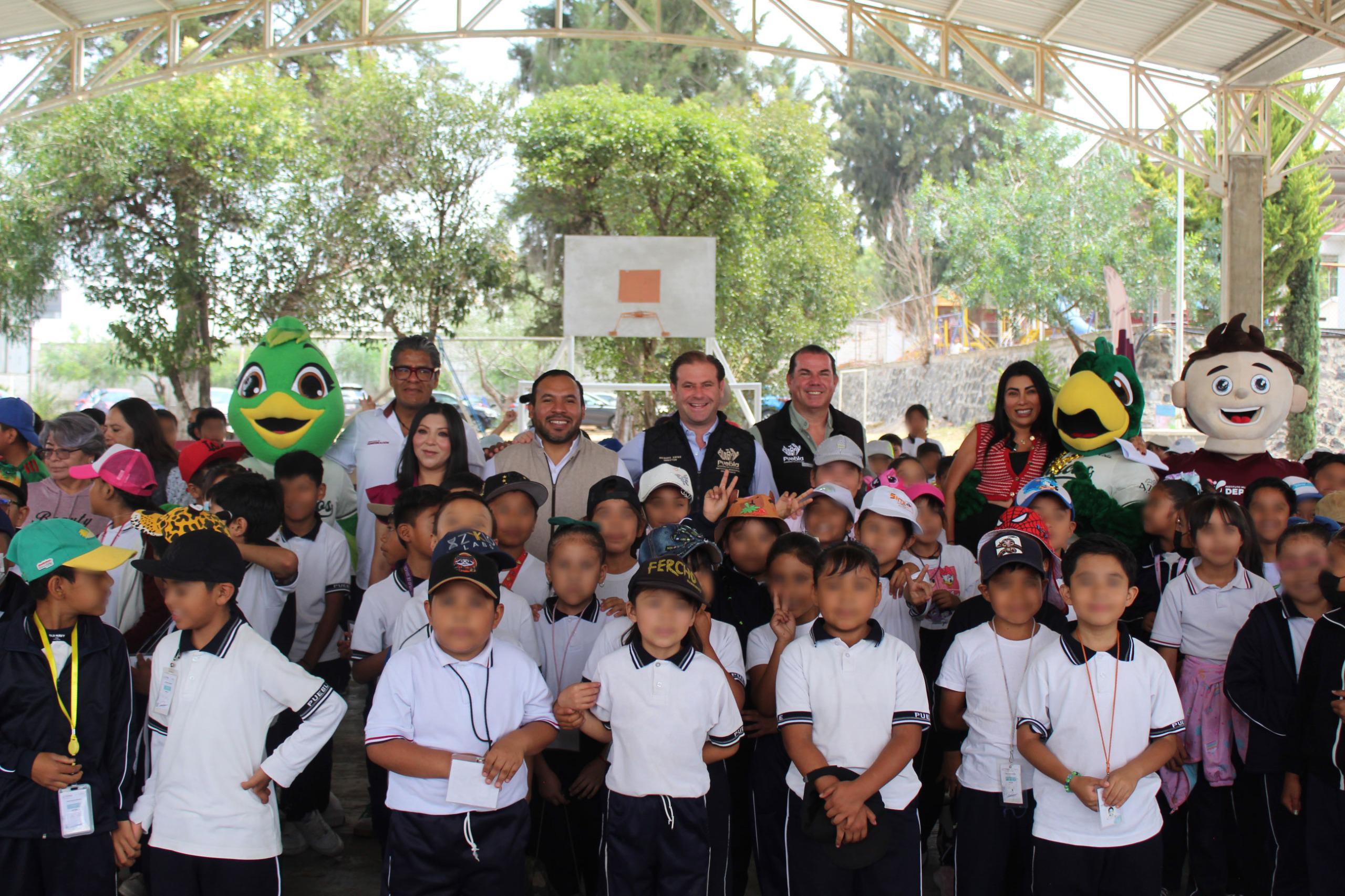 IMDP puso en marcha el Circuito Deportivo Itinerante en San Francisco Totimehuacán