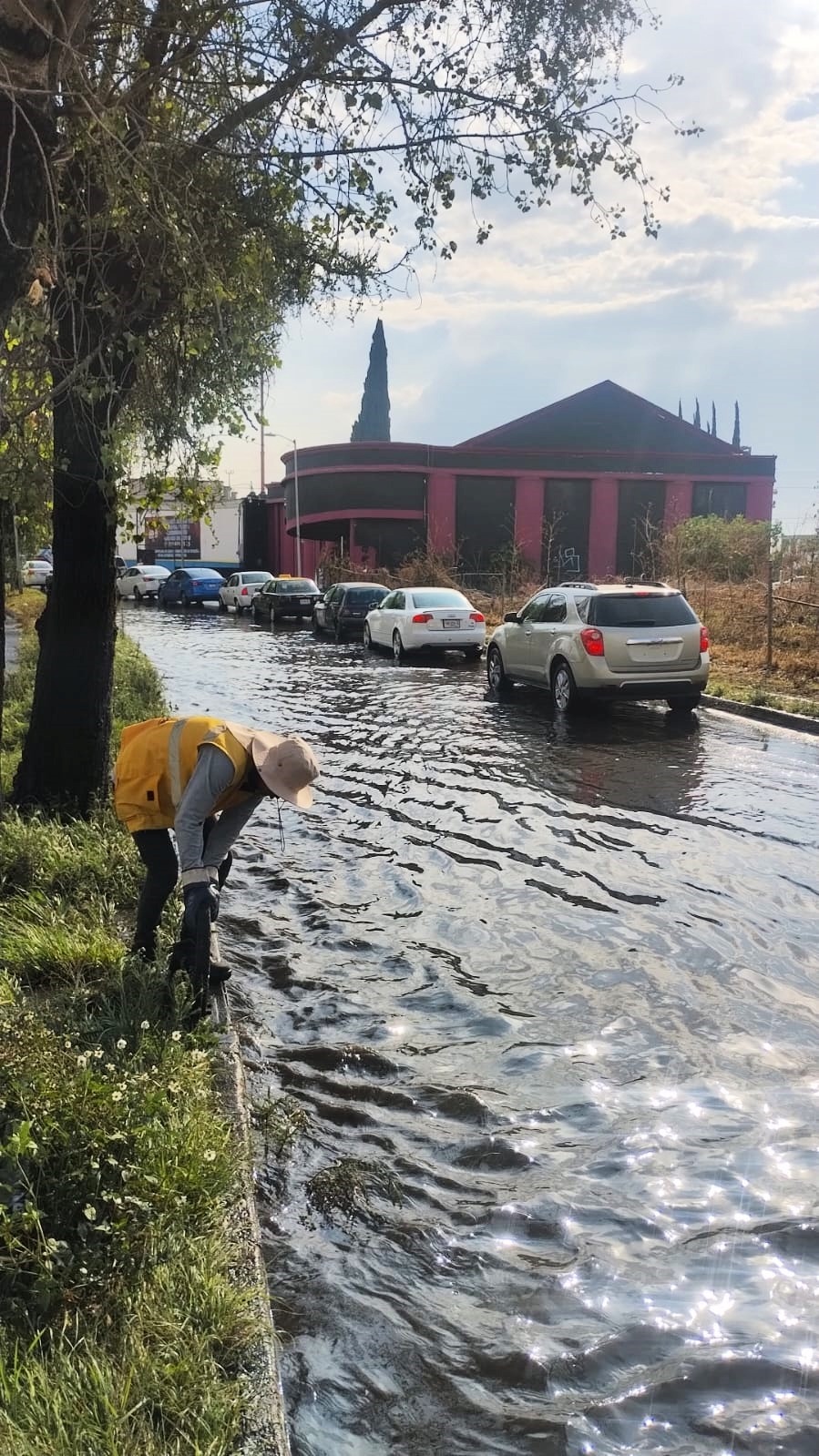 Agua de Puebla dio mantenimiento a 1,100 kilómetros de la  red de drenaje, 12 pasos a desnivel y 20 vialidades principales