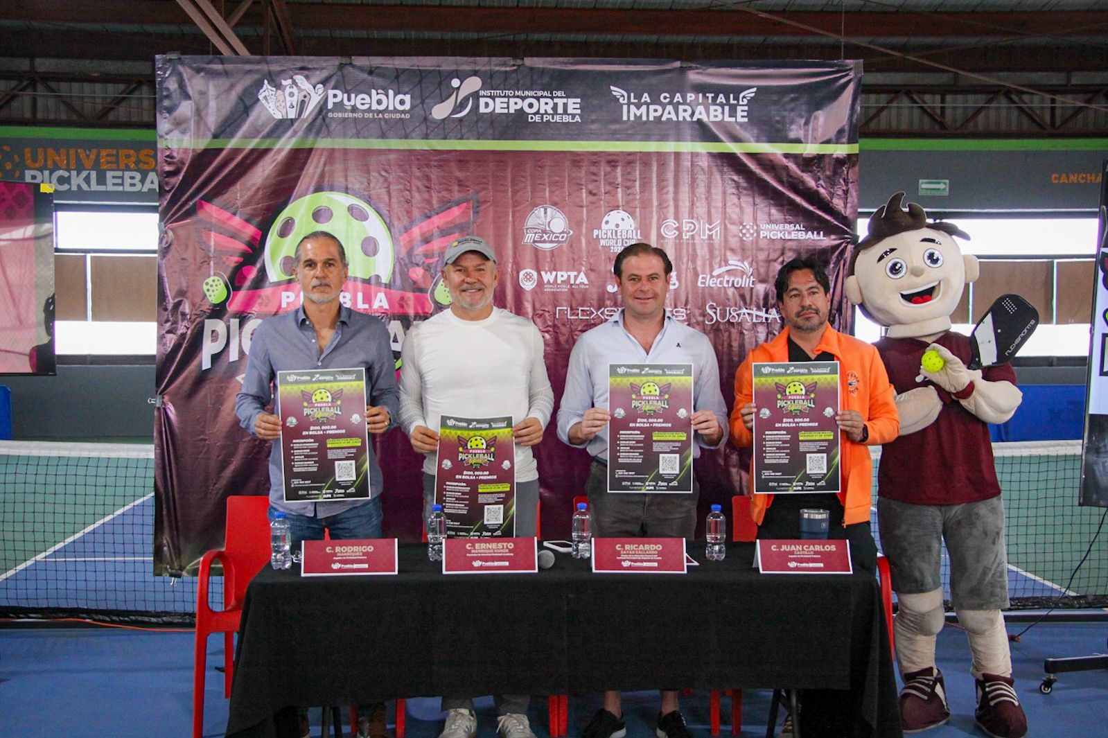 Presenta Instituto Municipal del Deporte el Torneo “Puebla Pickleball Open 2025”