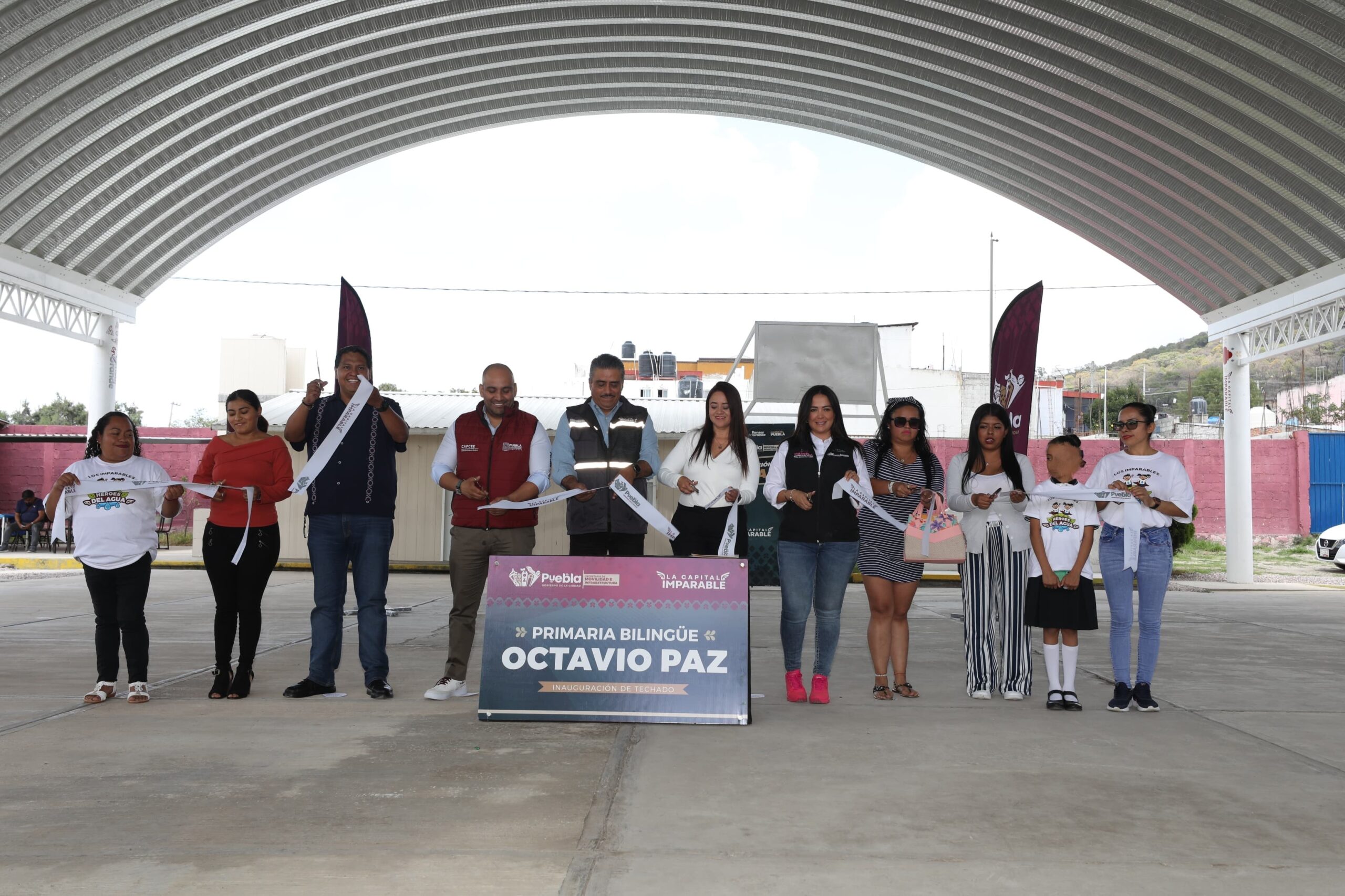 Fortalece Gobierno de la Ciudad espacios educativos en la colonia Clavijero.