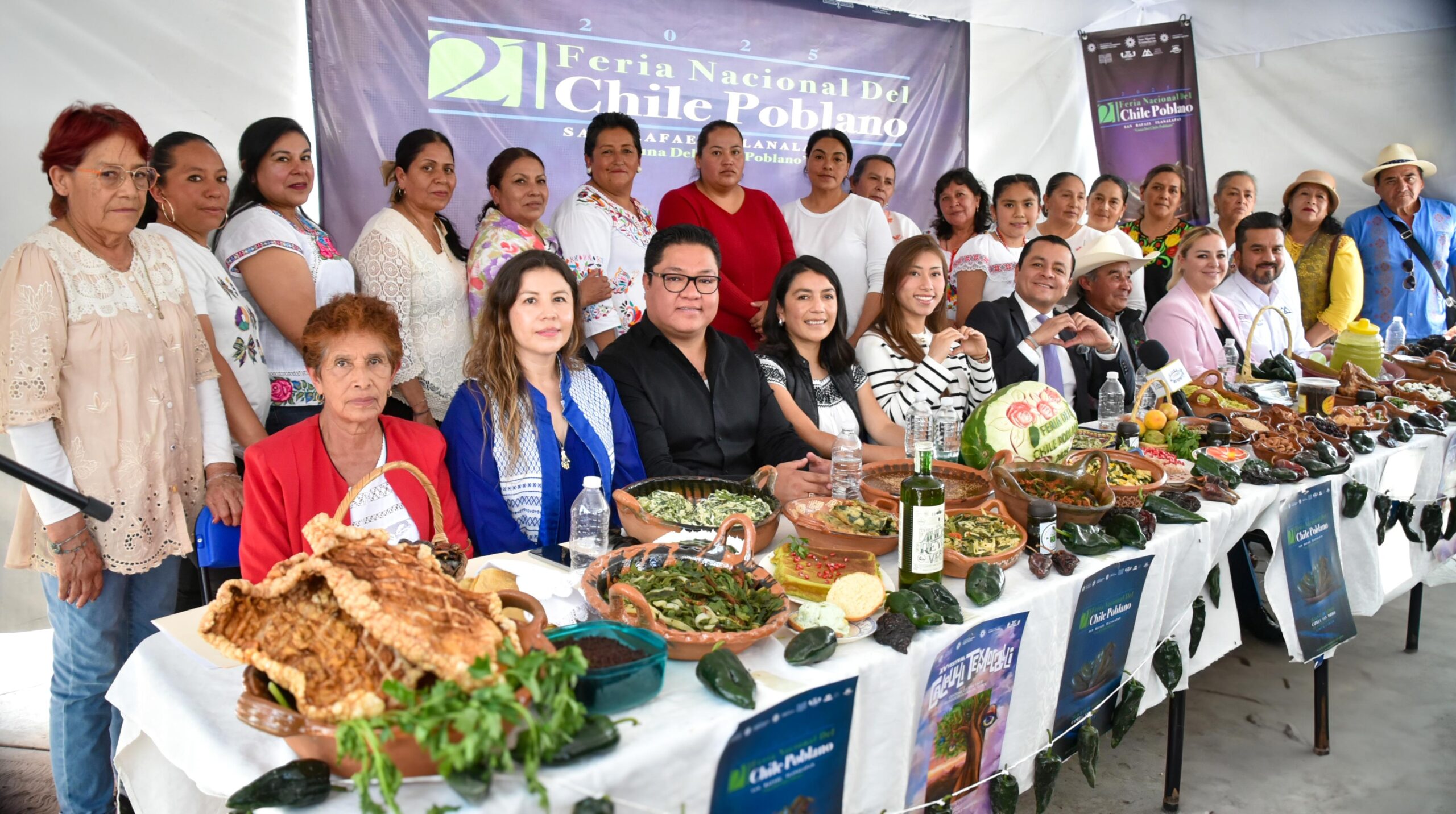 San Rafael Tlanalapan te espera en la 21 Feria Nacional del Chile Poblano