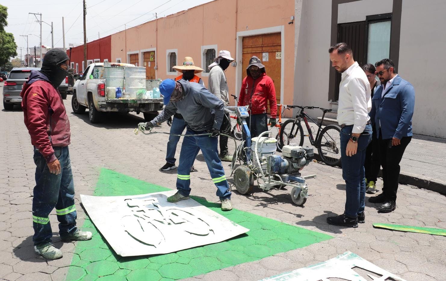 Supervisa Gobierno de la Ciudad ampliación de la red de infraestructura ciclista de la capital