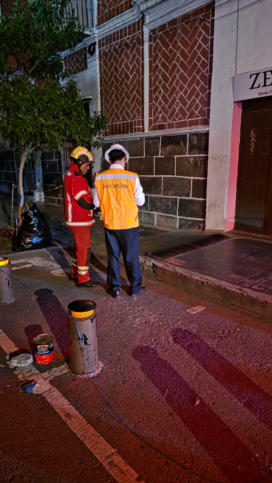 Atiende Protección Civil corto circuito en coordinación con la CFE en la zona del Carmen
