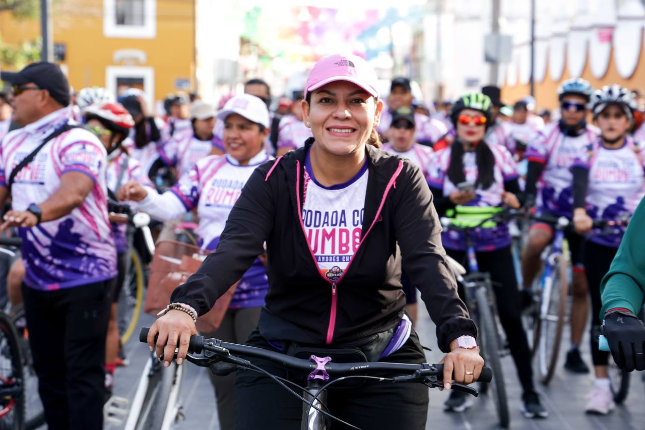 Promueve San Andrés Cholula la actividad física con la 3ra Rodada con Rumbo 2025