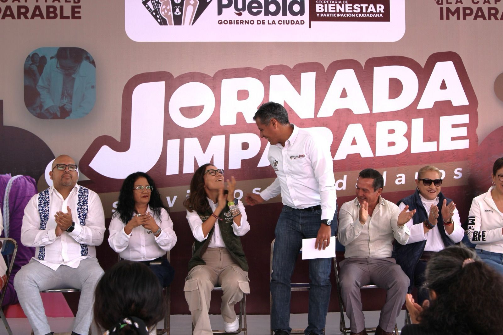 Acerca Gobierno de la Ciudad más de 600 atenciones con Jornada Imparable en San Felipe Hueyotlipan
