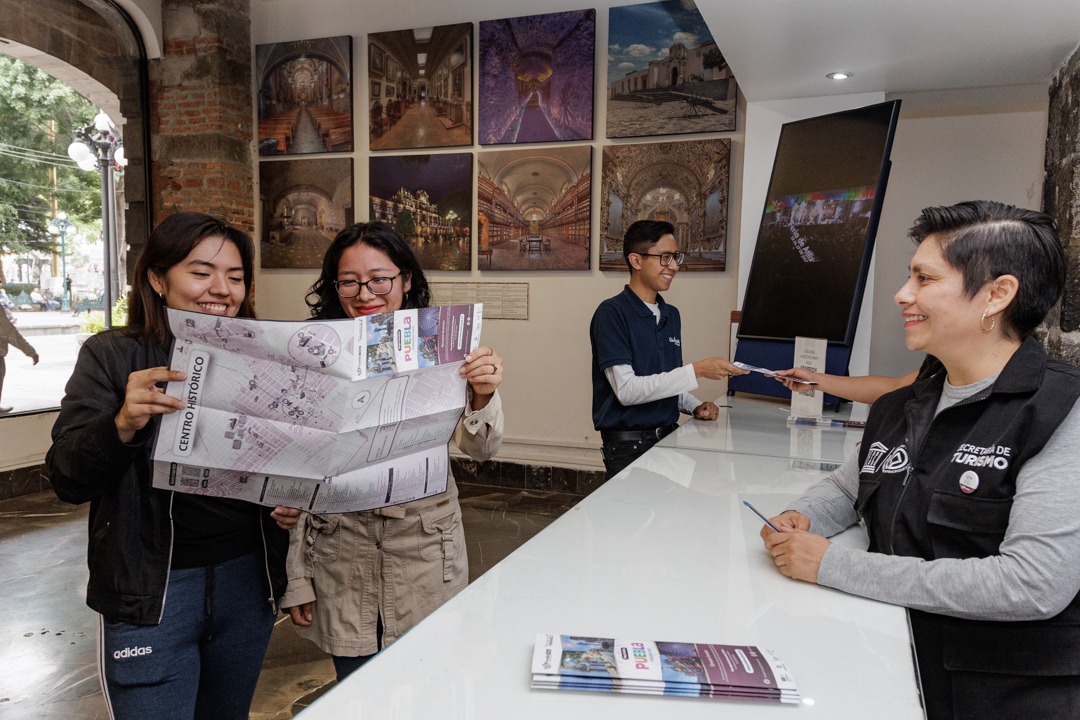 Aumenta llegada de turistas a la Ciudad de Puebla en primer semestre de 2025