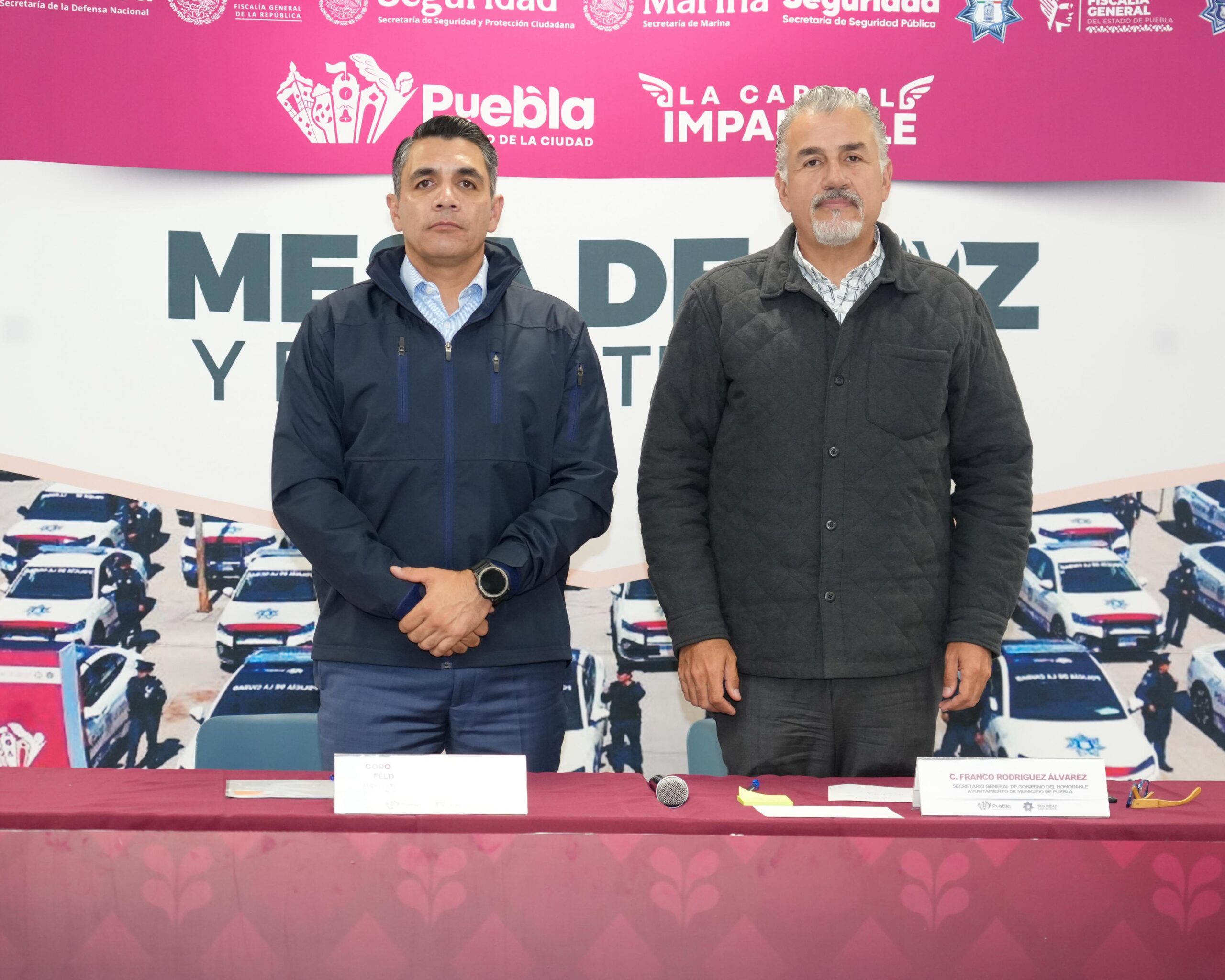 Trabaja Pepe Chedraui por la protección y paz en la capital poblana