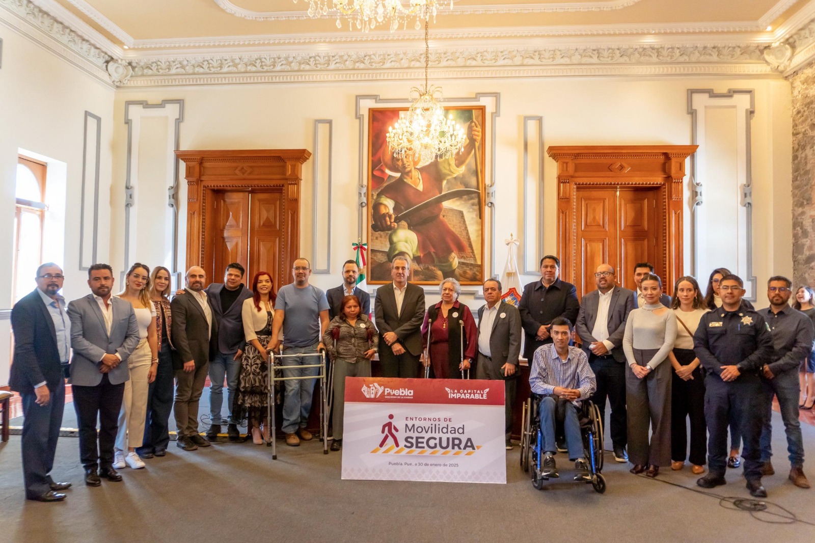 Supervisa Pepe Chedraui avances del programa Entornos de Movilidad Segura