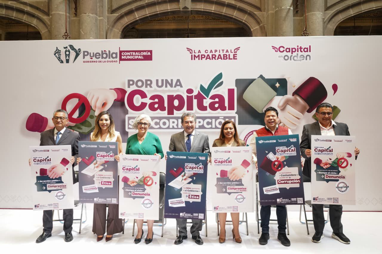Impulsa Gobierno de la Ciudad campaña “Por una Capital sin Corrupción”