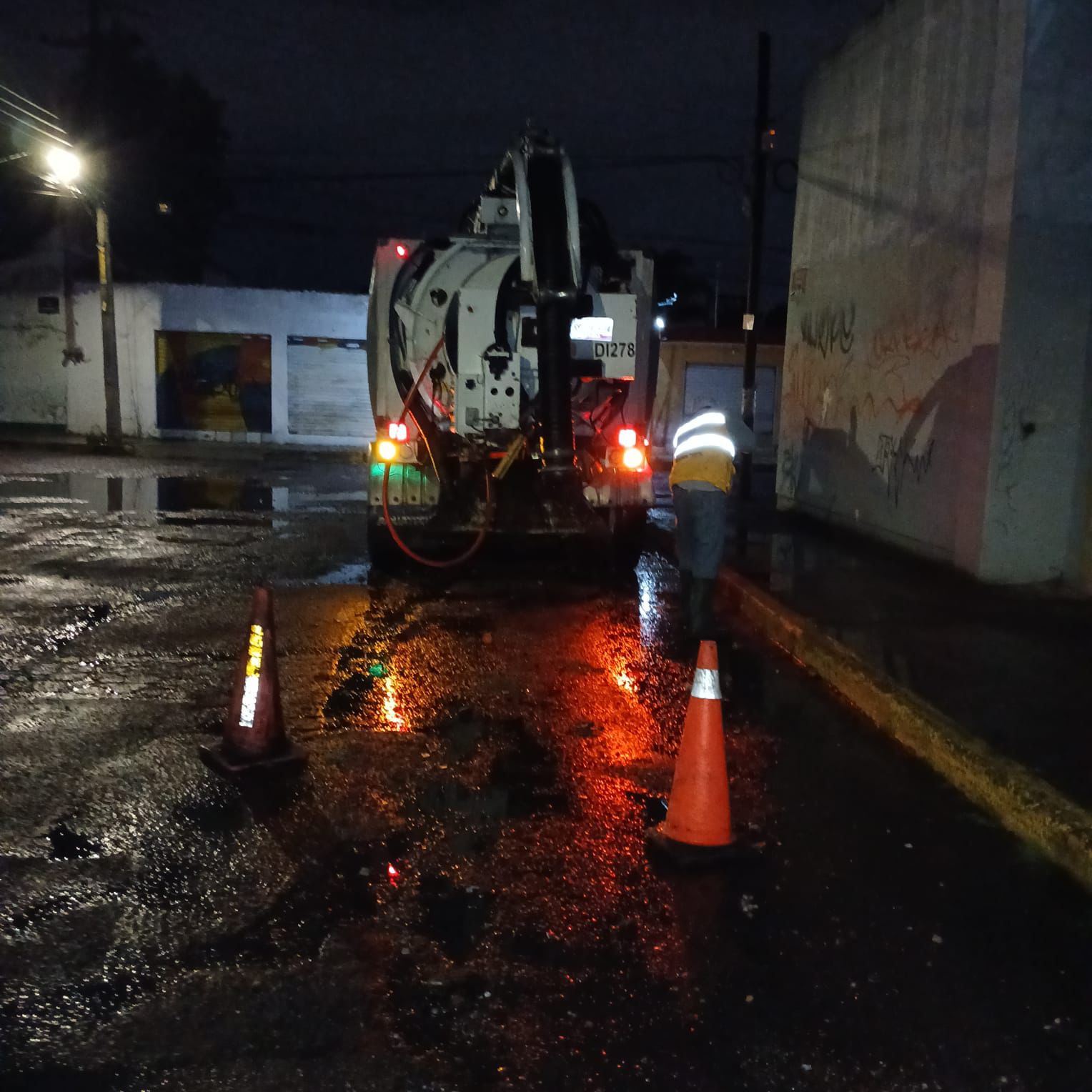 Comité Tláloc responde con eficacia, 15 puntos críticos intervenidos tras fuerte lluvia: Gobierno de la Ciudad y Agua de Puebla
