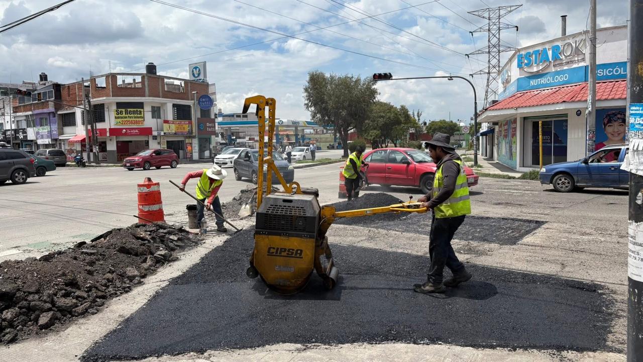 Avanza campaña Capitalina Bacheando Puebla