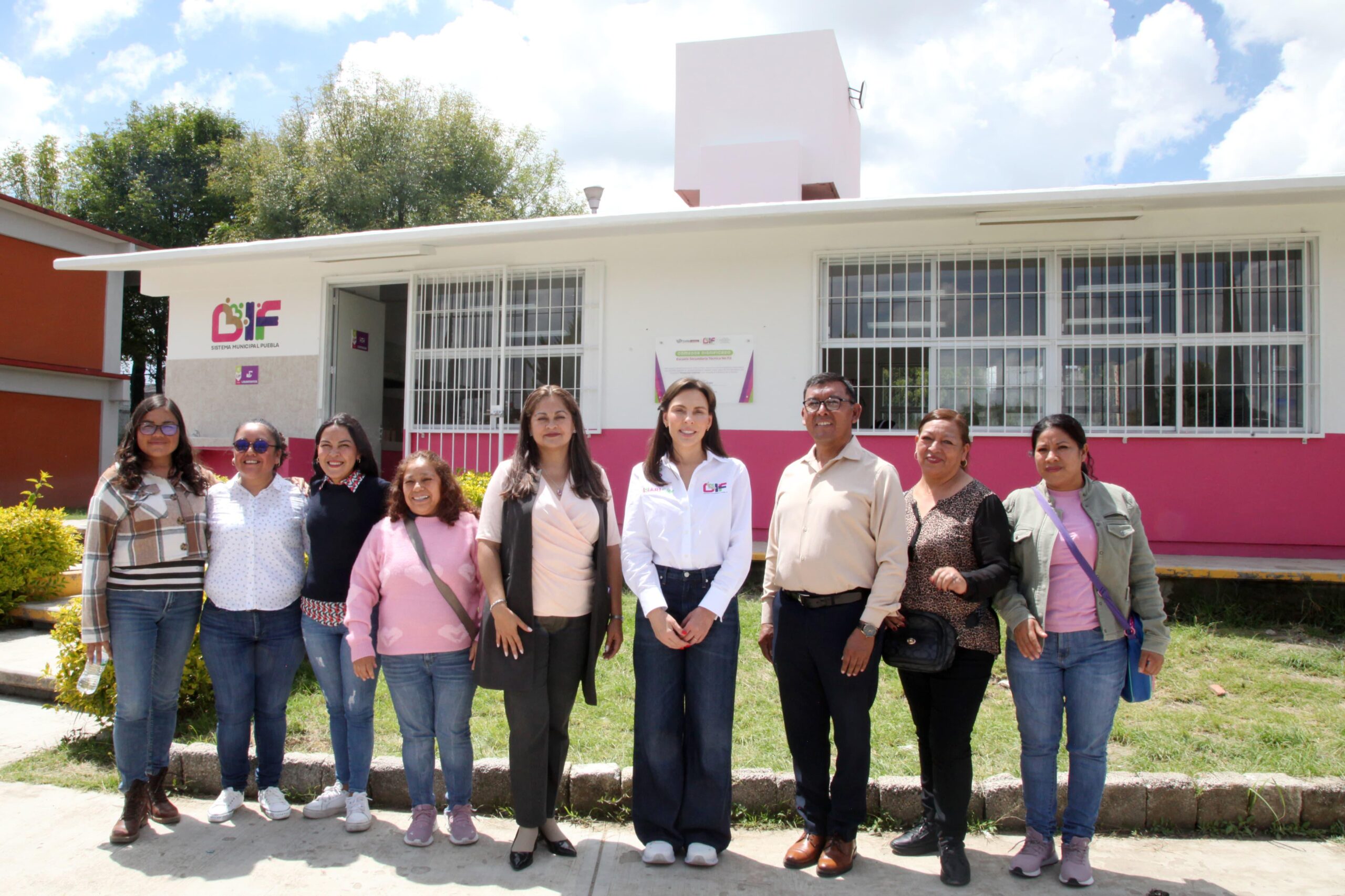 Inaugura MariElise Budib desayunador en la Secundaria Técnica No. 112 para fortalecer la nutrición infantil