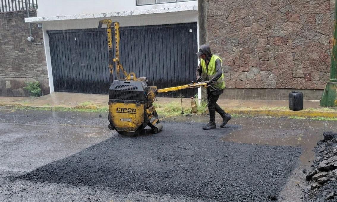 Campaña Capitalina Bacheando Puebla: avanza en atención de bulevares y avenidas primarias