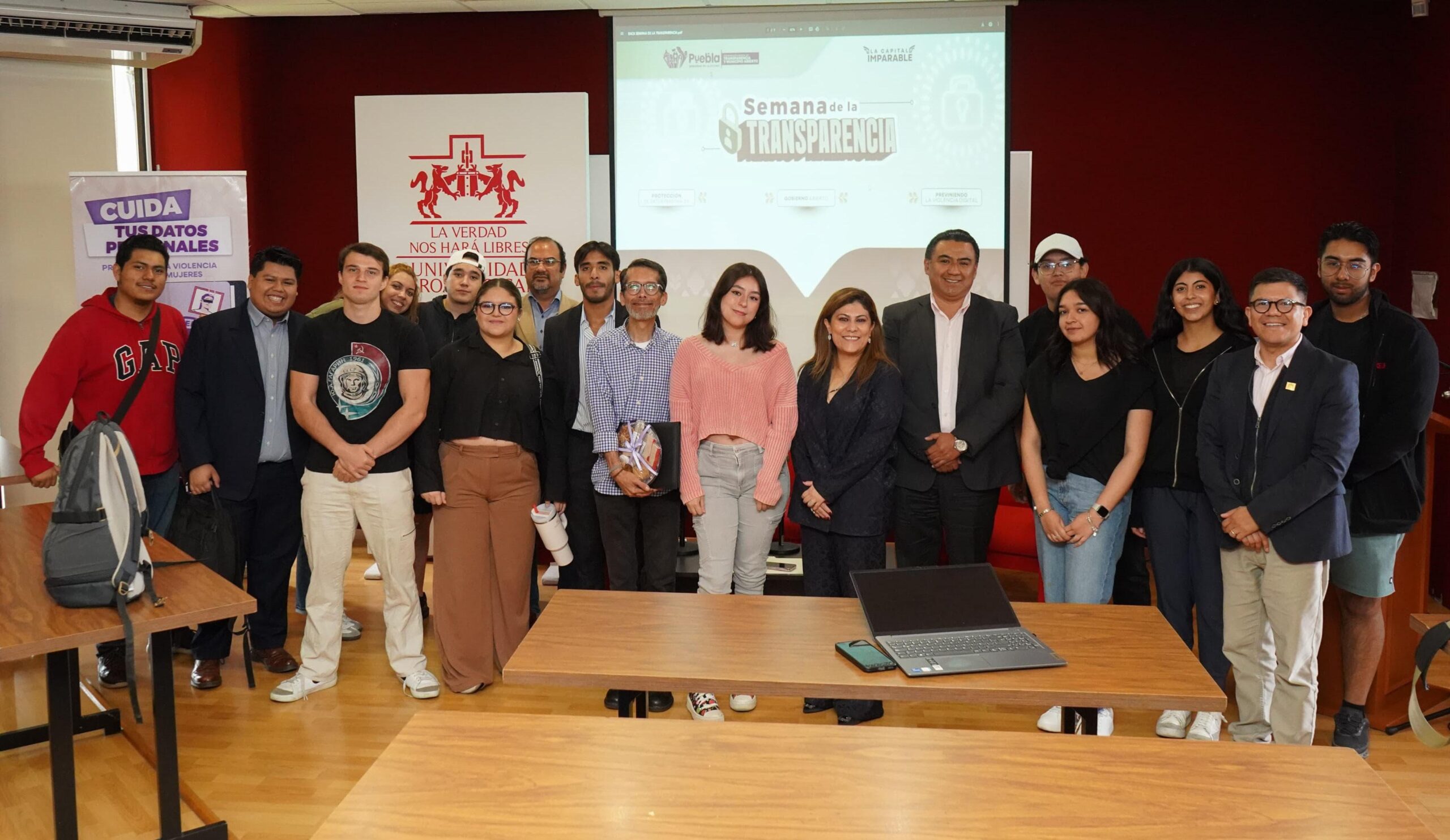 Lleva Gobierno de la Ciudad Semana de la Transparencia a estudiantes de la Universidad Ibero