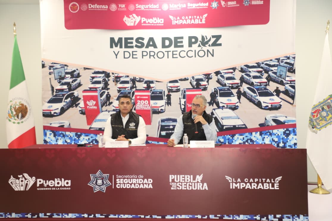 Fortalece Gobierno de Pepe Chedraui la seguridad y la tranquilidad de las familias poblanas