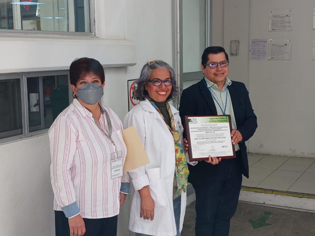 Recibe Estancia infantil del ISSSTE en Puebla recertificación ISO 9001:2015