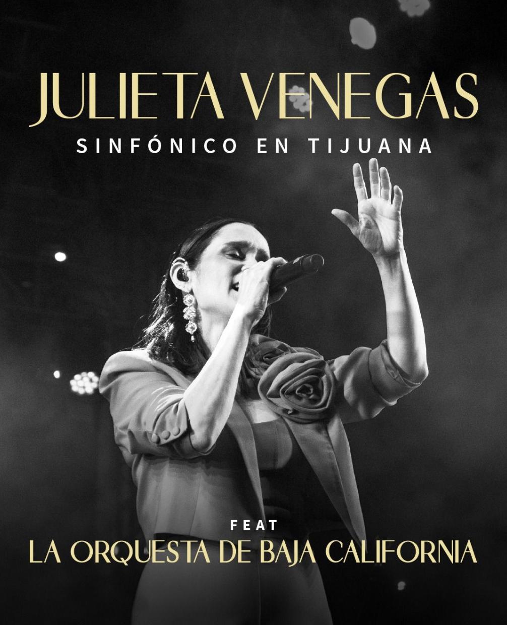 El documental “Julieta Venegas Sinfónico en Tijuana” Feat. La Orquesta de Baja California” ya se encuentra disponible en YouTube.