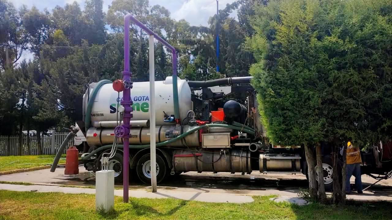 Agua de Puebla ahorró 162 millones de litros de agua potable con la entrega de agua tratada, para uso industrial y áreas verdes