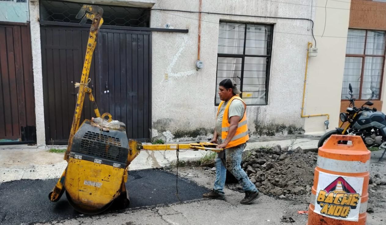 Campaña Capitalina Bacheando Puebla: continúa en marcha