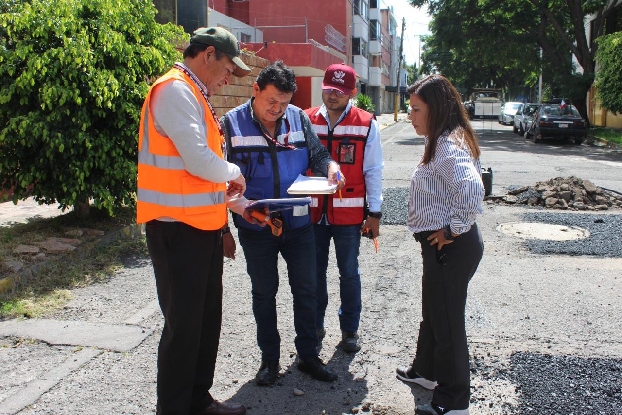 Supervisa Contraloría Municipal trabajos de bacheo en 118 puntos de la ciudad