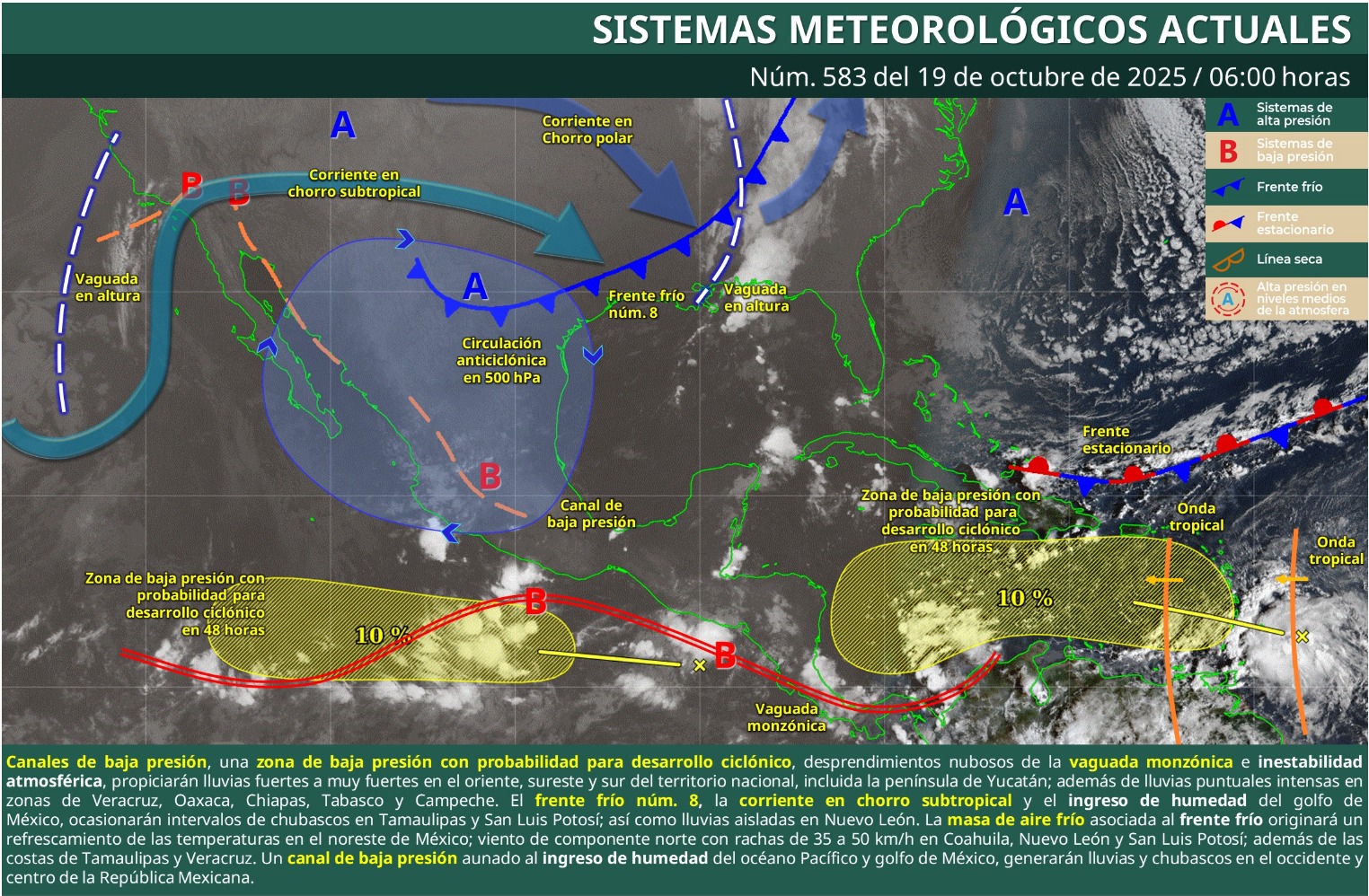 Infórmate y prepárate ante condiciones de lluvia y viento: Gobierno de la Ciudad