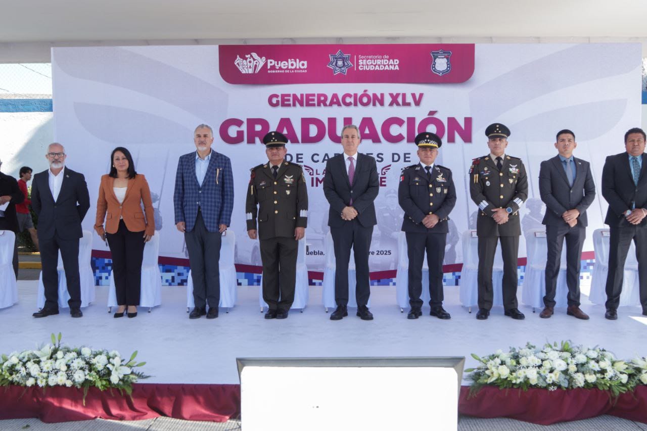 Encabeza Pepe Chedraui graduación de cadetes de la Academia de Formación y Profesionalización Policial de la SSC