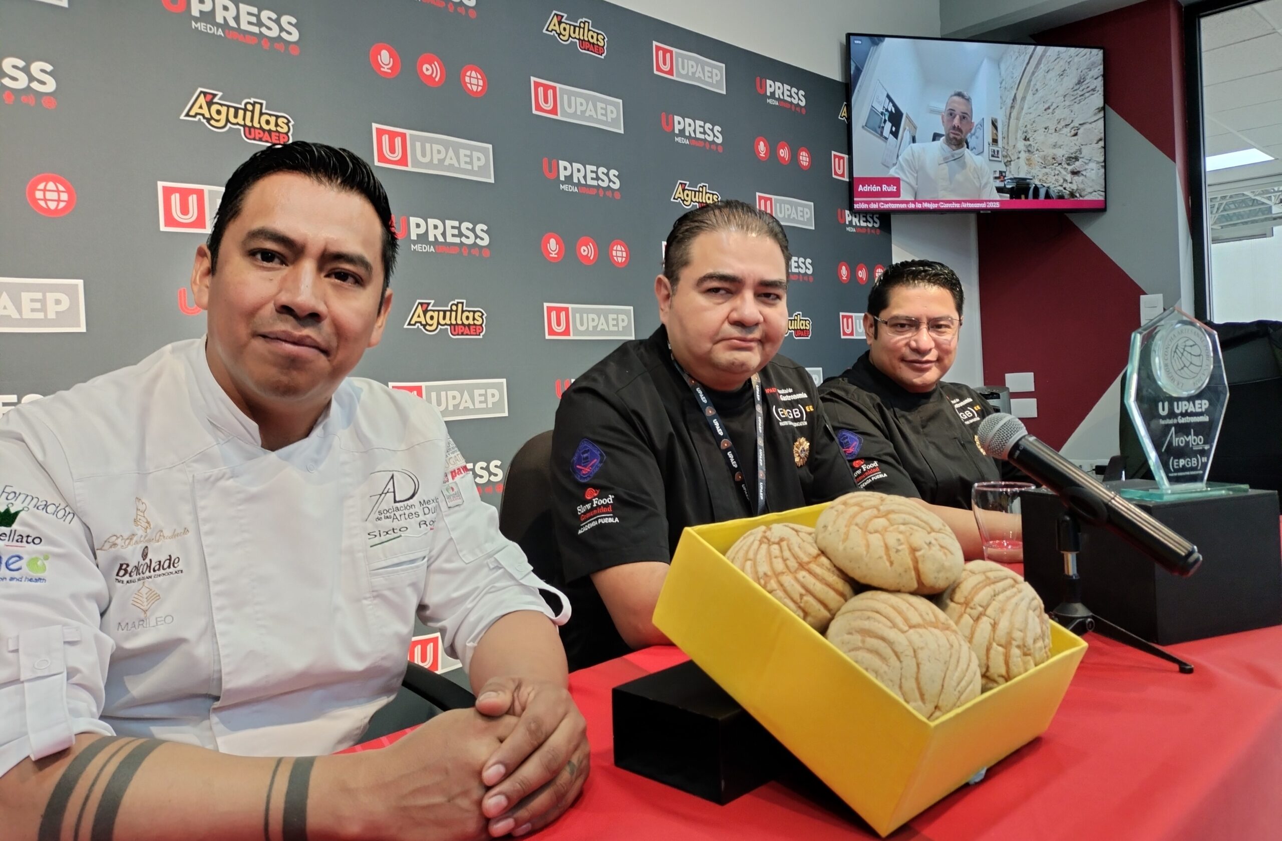 Gastronomía UPAEP y la EPGB presentan el Certamen de la Concha Artesanal 2025