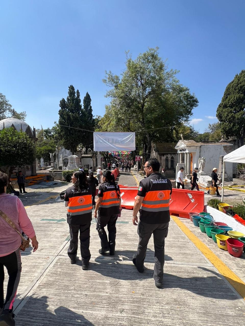 Realiza Gobierno de la Ciudad inspecciones en panteones municipales ante la afluencia de visitantes