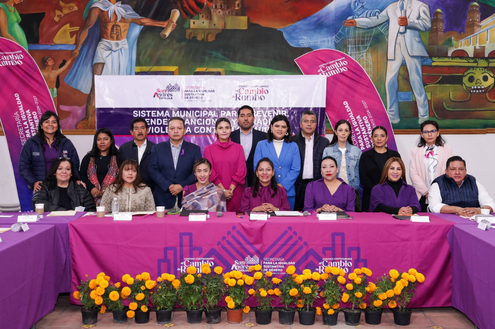 Encabeza Lupita Cuautle sesiones para la igualdad y erradicación de la violencia de género