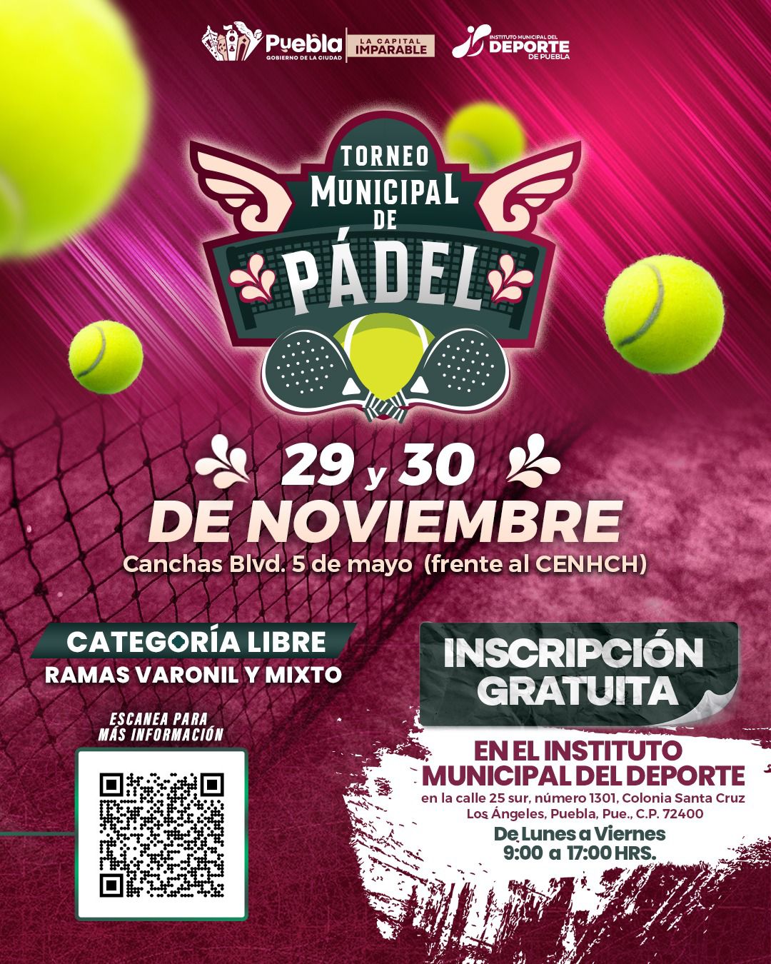 IMDP Pone en Marcha el Primer Torneo Municipal de Pádel 2025