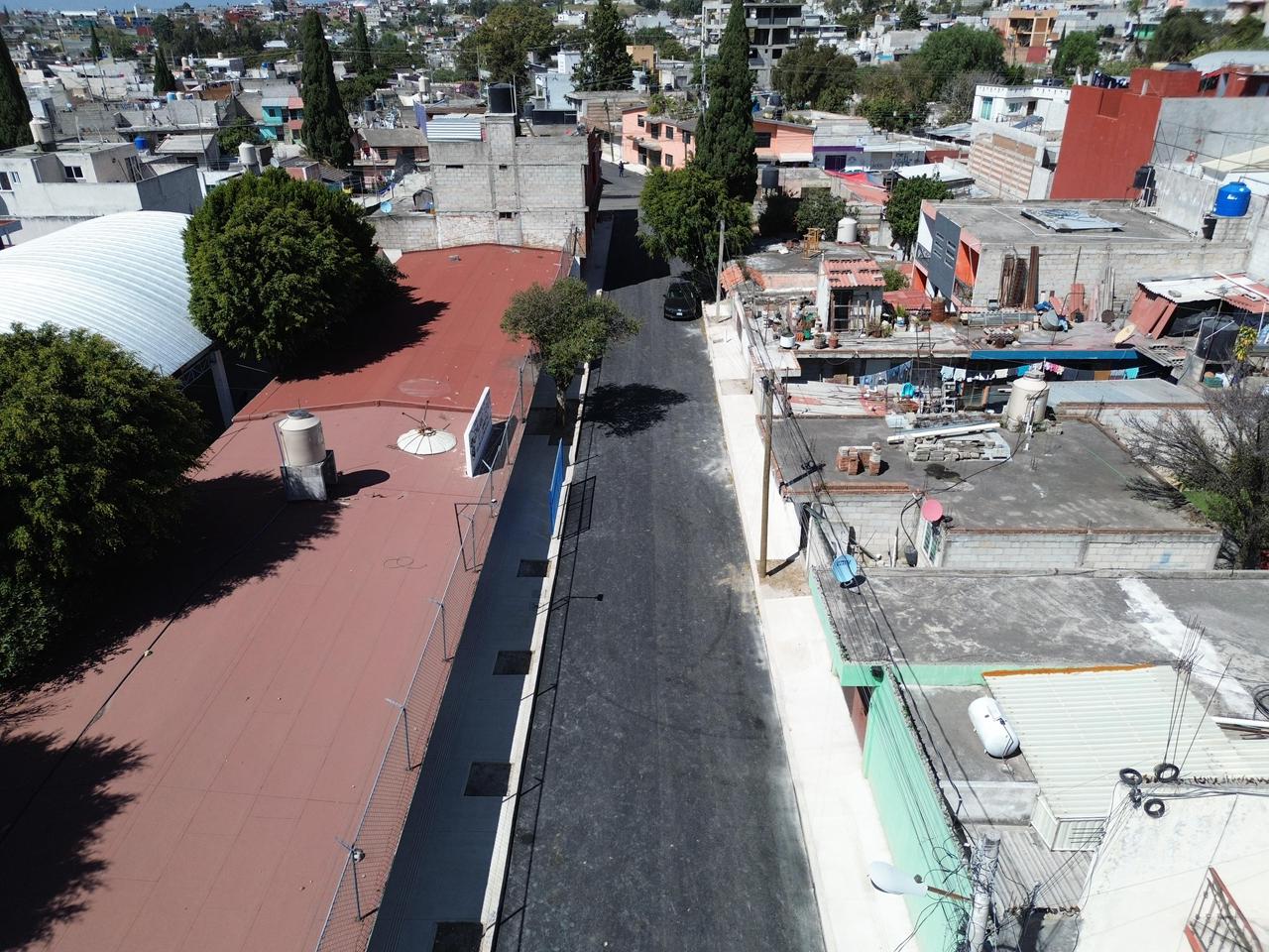 Supervisa Gobierno de la Ciudad conclusión de obra en la colonia San José Los Cerritos