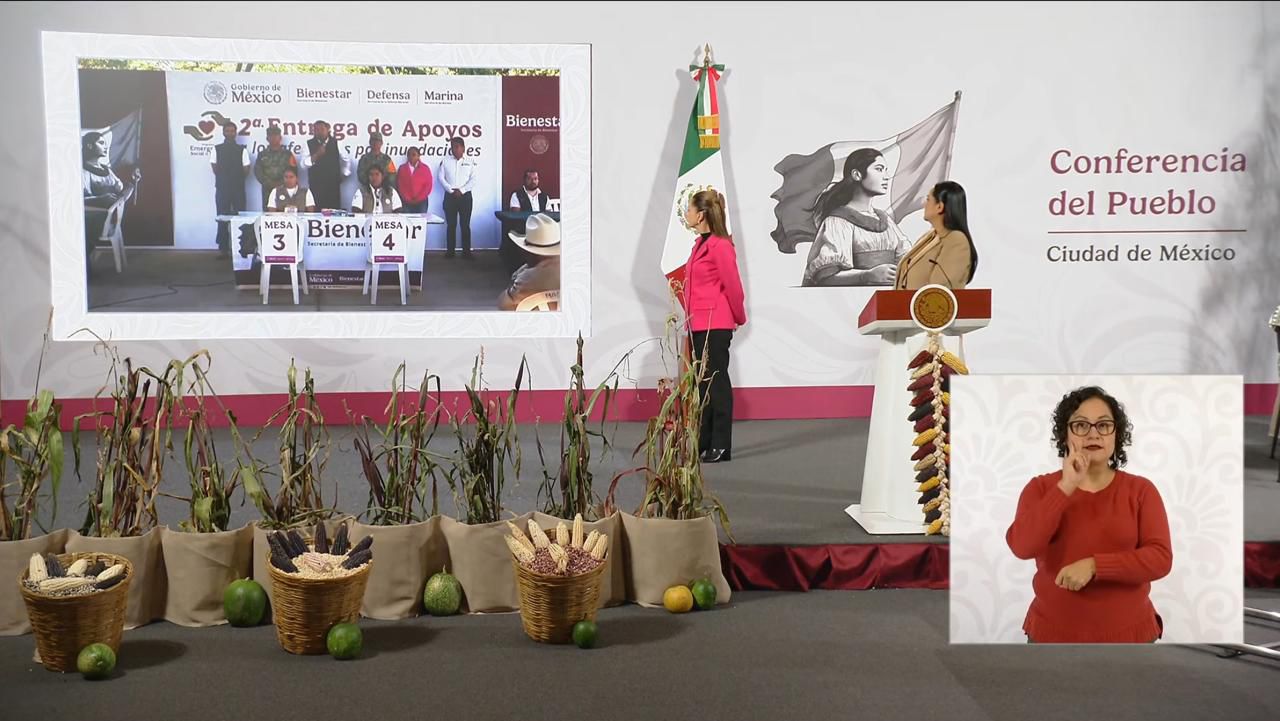 Federación y estado garantizan apoyo total a familias afectadas por lluvias atípicas