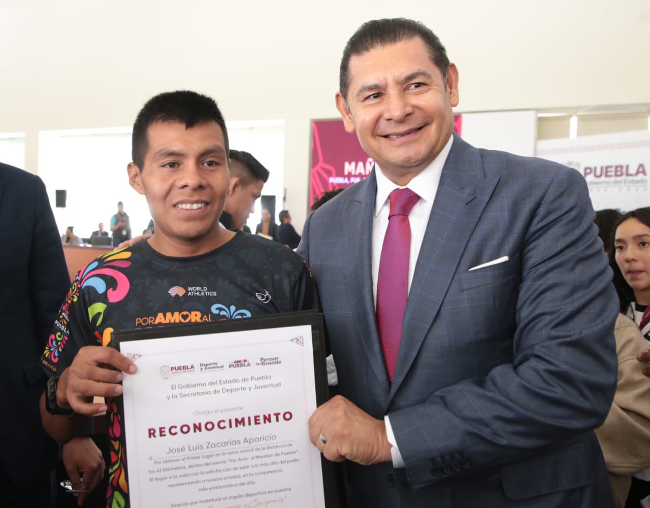 Con deporte se promueve el desarrollo integral; Gobierno estatal ratifica su compromiso con atletas