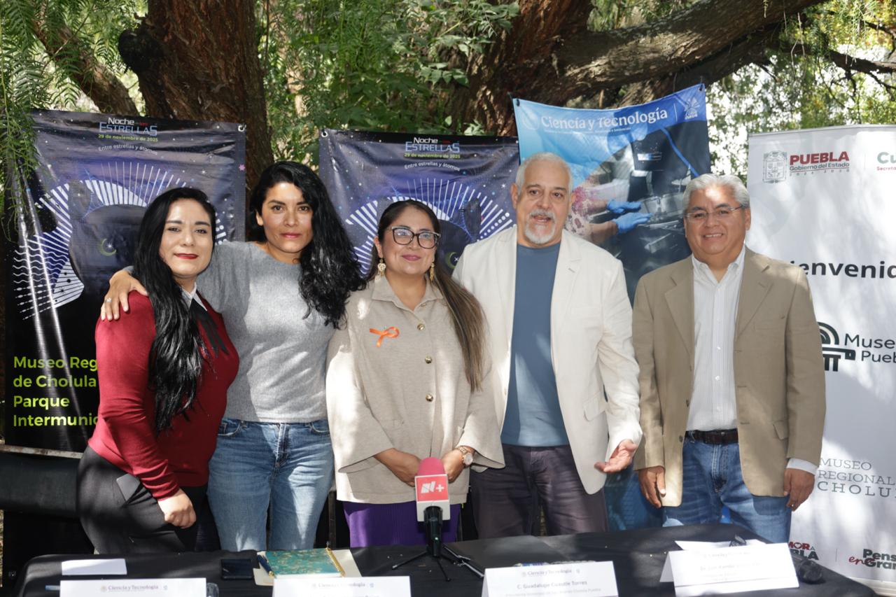 Llega a San Andrés Cholula la Noche de las Estrellas