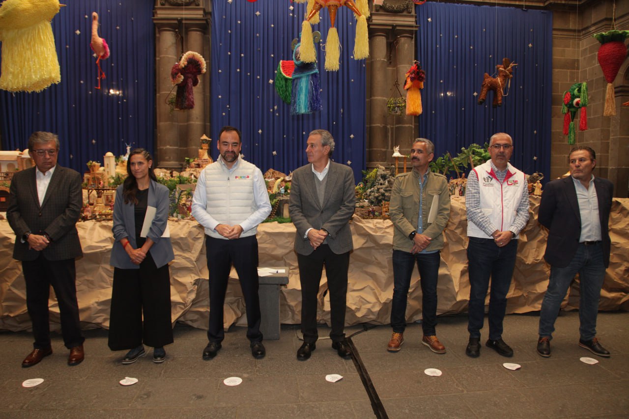 Presenta Pepe Chedraui actividades de Vive la Navidad en Puebla 2025