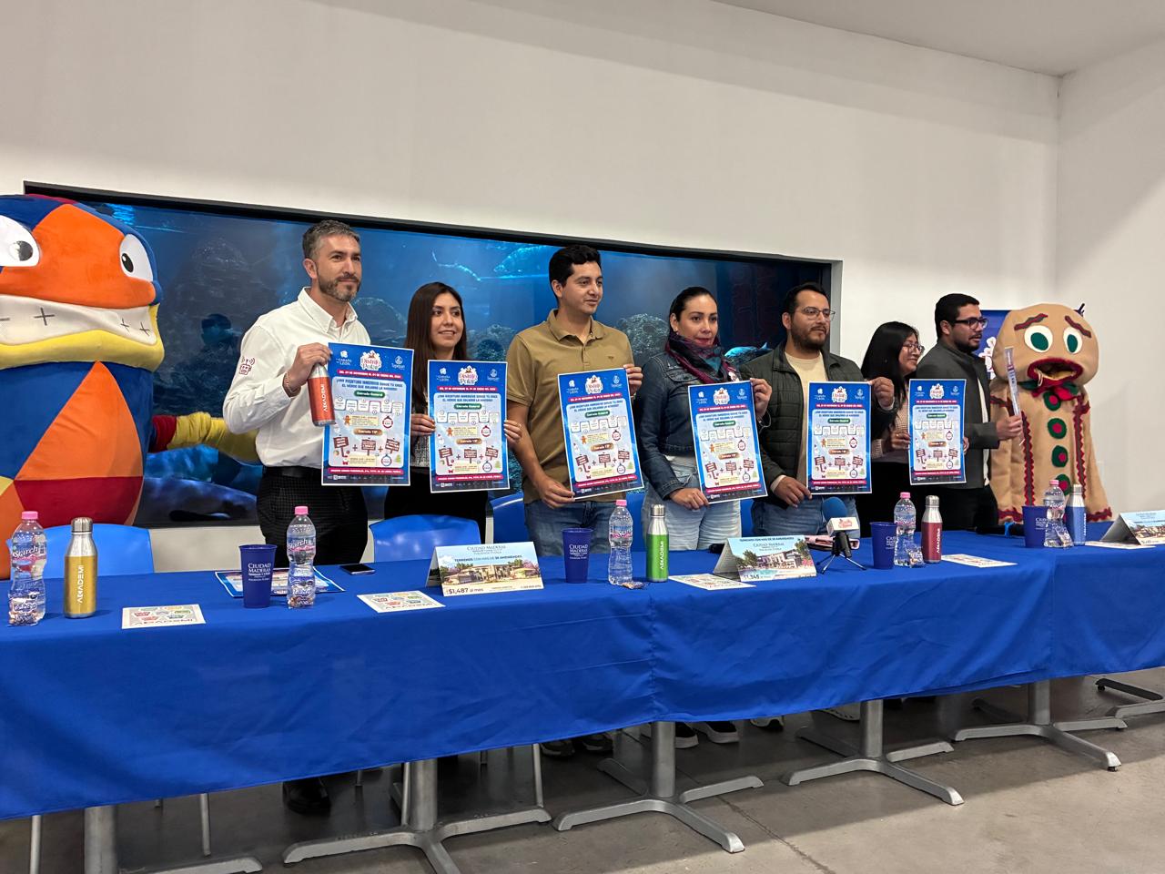 Acuario Michin Puebla presenta la cuarta edición de Distrito Polar: una experiencia inmersiva para “Salvar la Navidad”