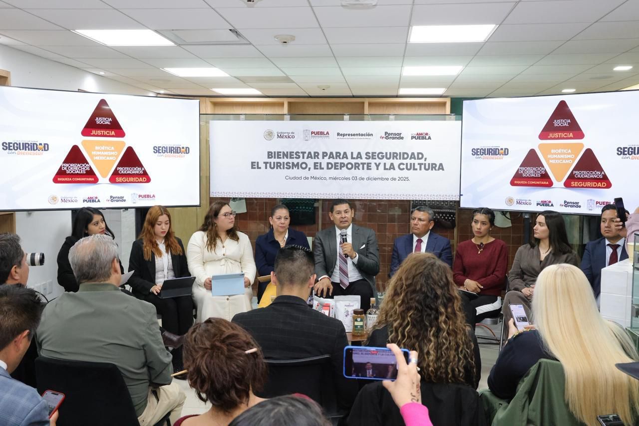 Puebla proyecta modelo nacional de Bienestar con seguridad y enfoque humanista