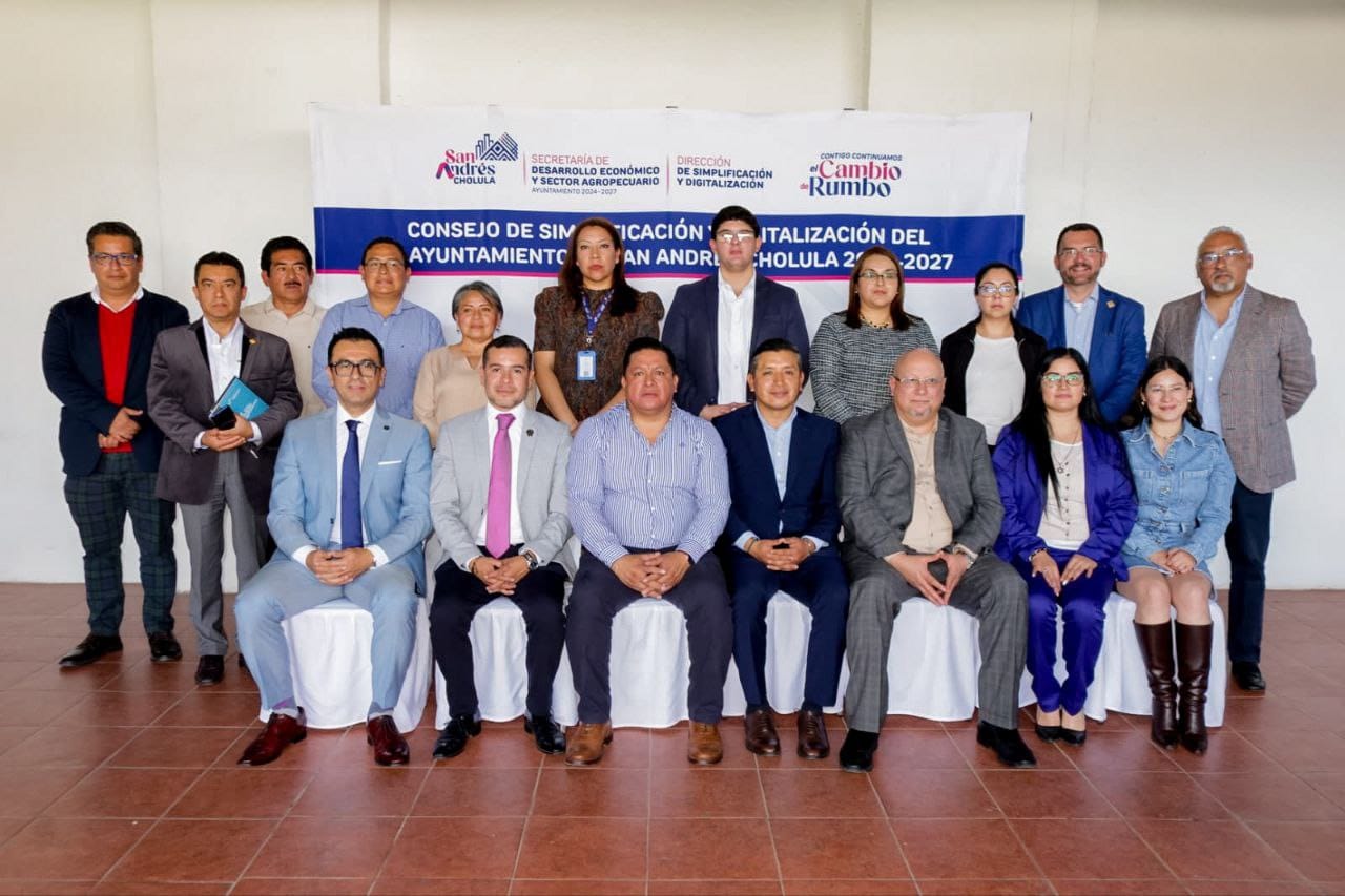 Presenta San Andrés Cholula Ventanilla Digital de Inversiones y moderniza estructura regulatoria