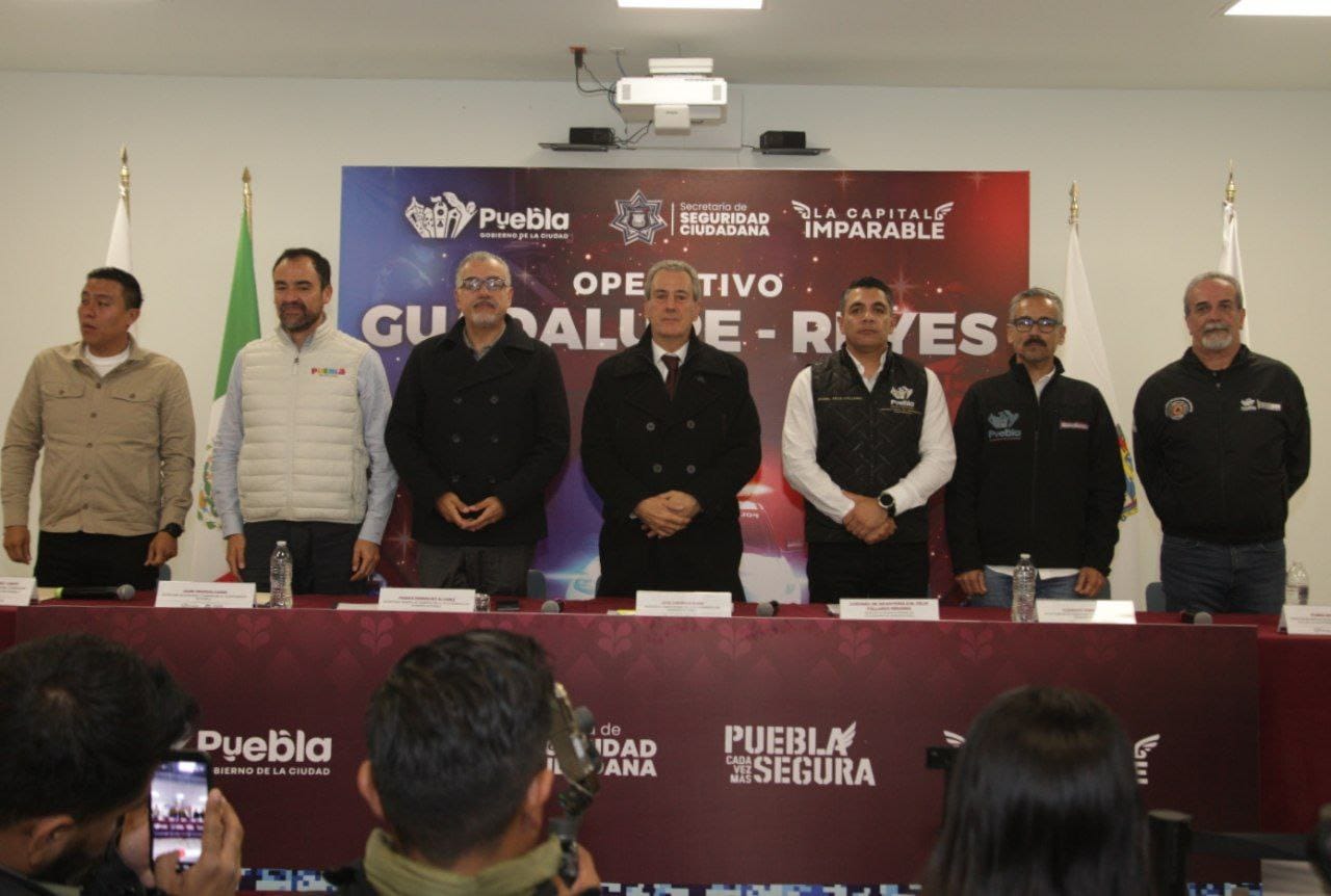 Mantiene SSC despliegue de operativos para generar entornos de paz en la capital de Puebla