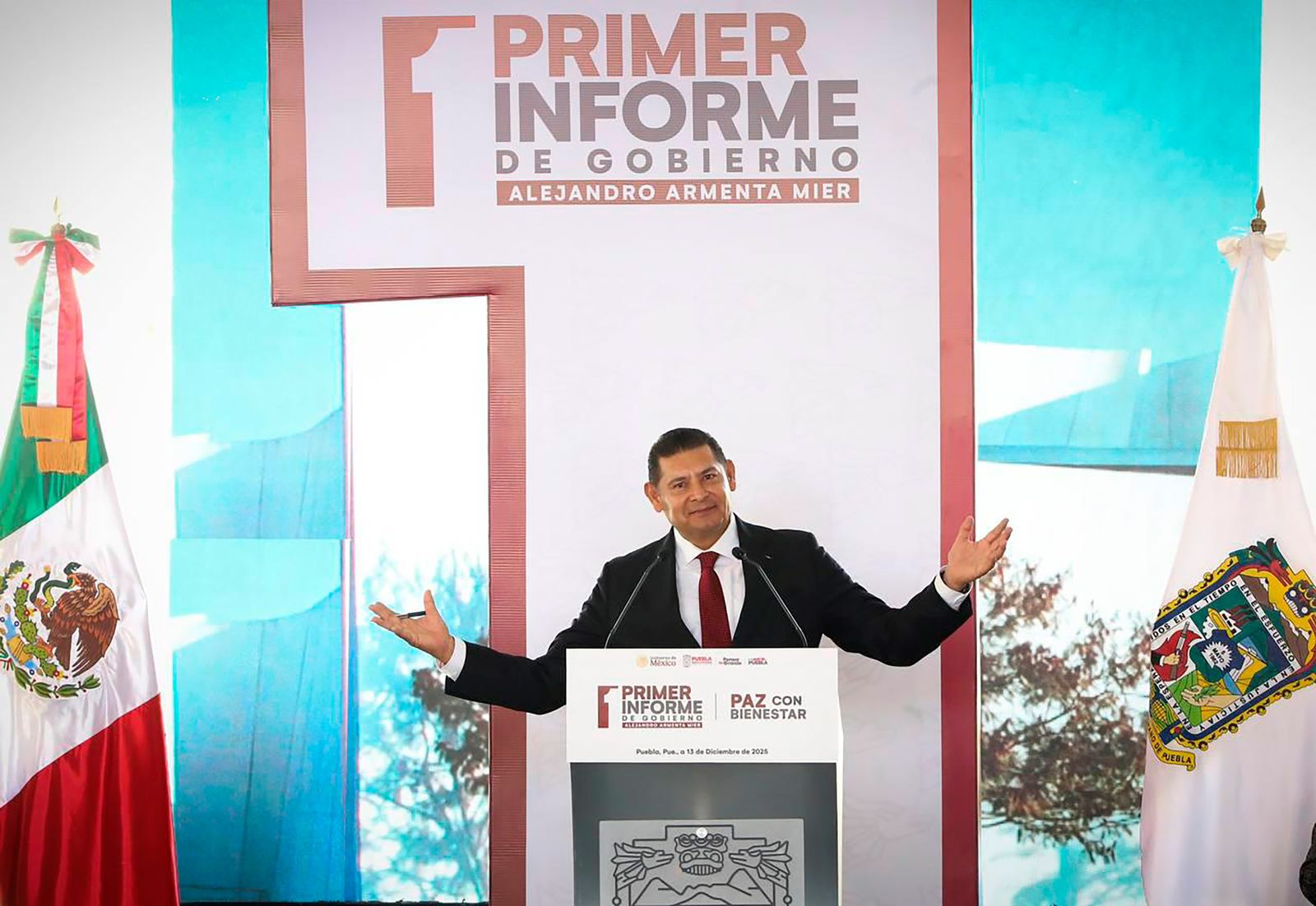 Presidenta Sheinbaum tiene un genuino cariño por Puebla; trabajamos en coordinación permanente: SEGOB federal