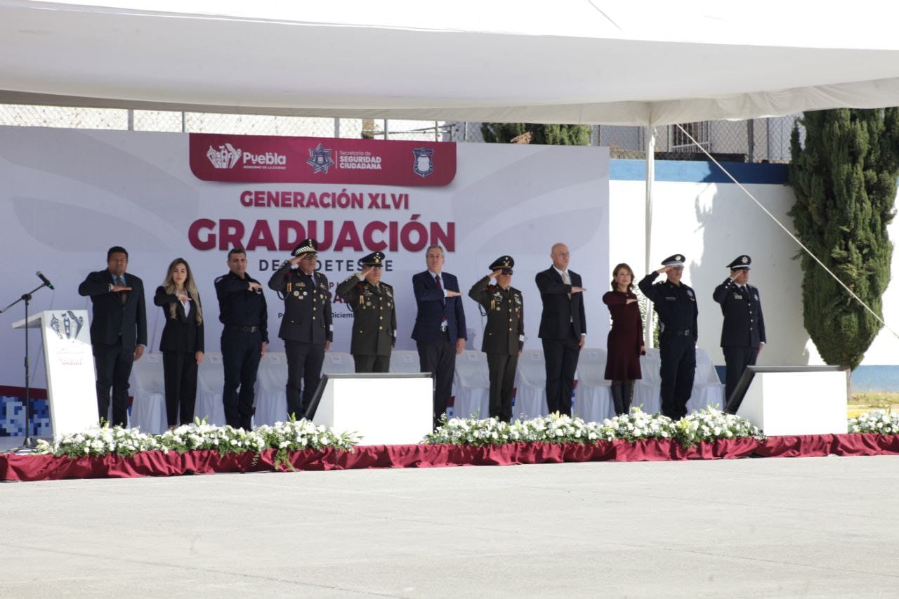 Encabeza Pepe Chedraui graduación de cadetes de la Academia de Formación y Profesionalización Policial de la SSC