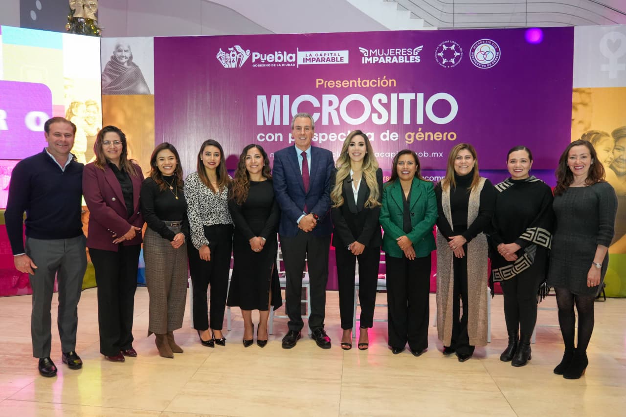 Presenta Pepe Chedraui micrositio para fortalecer la Perspectiva de Género en Puebla